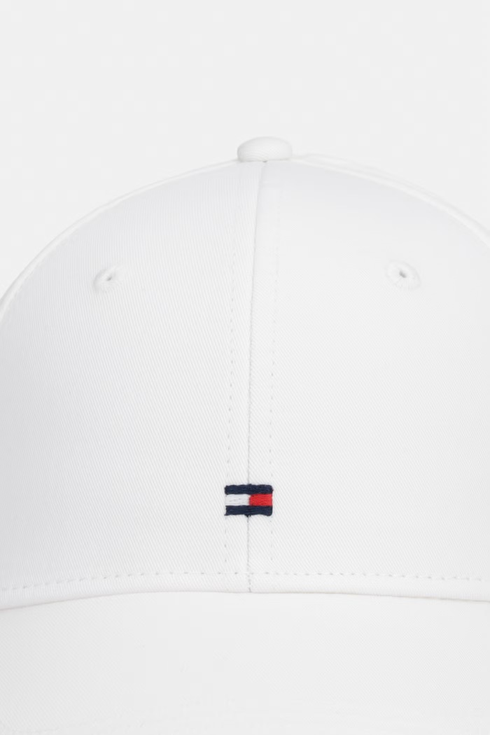 Tommy Hilfiger καπέλο μπέιζμπολ ανδρικό βαμβακερό AM0AM13008 λευκό SS26