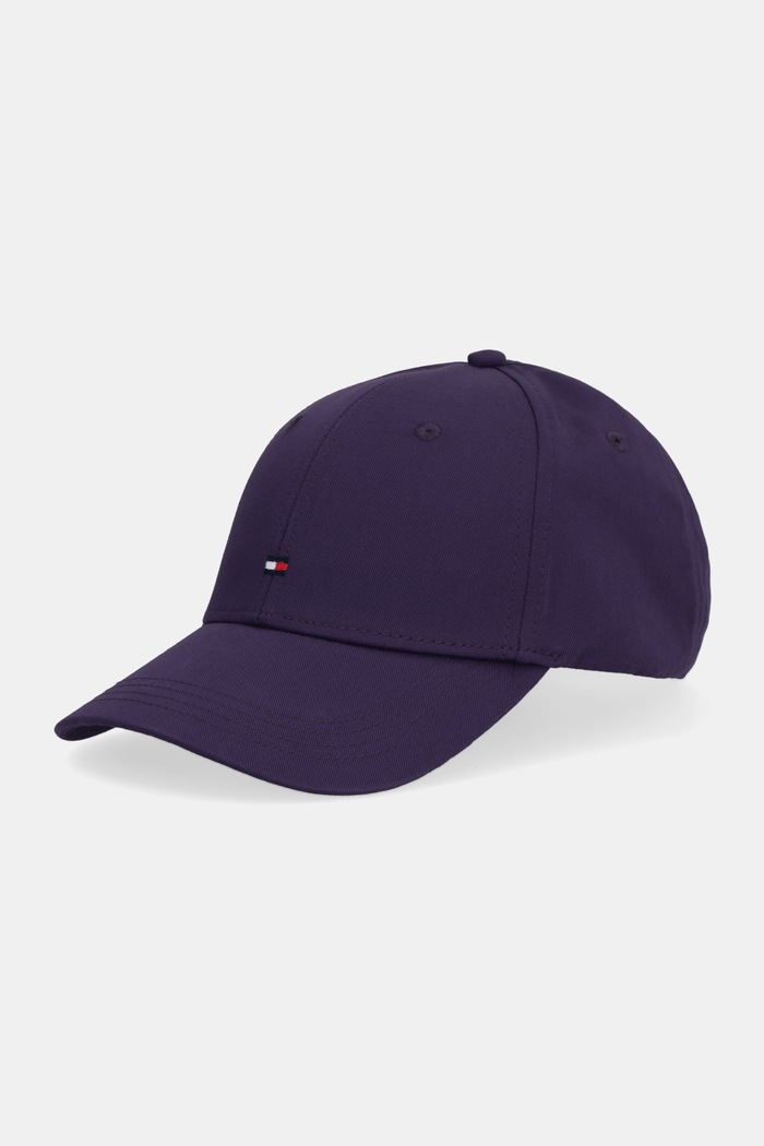 Tommy Hilfiger baseballová čepice pánská bavlněná bavlna fialová AM0AM13008