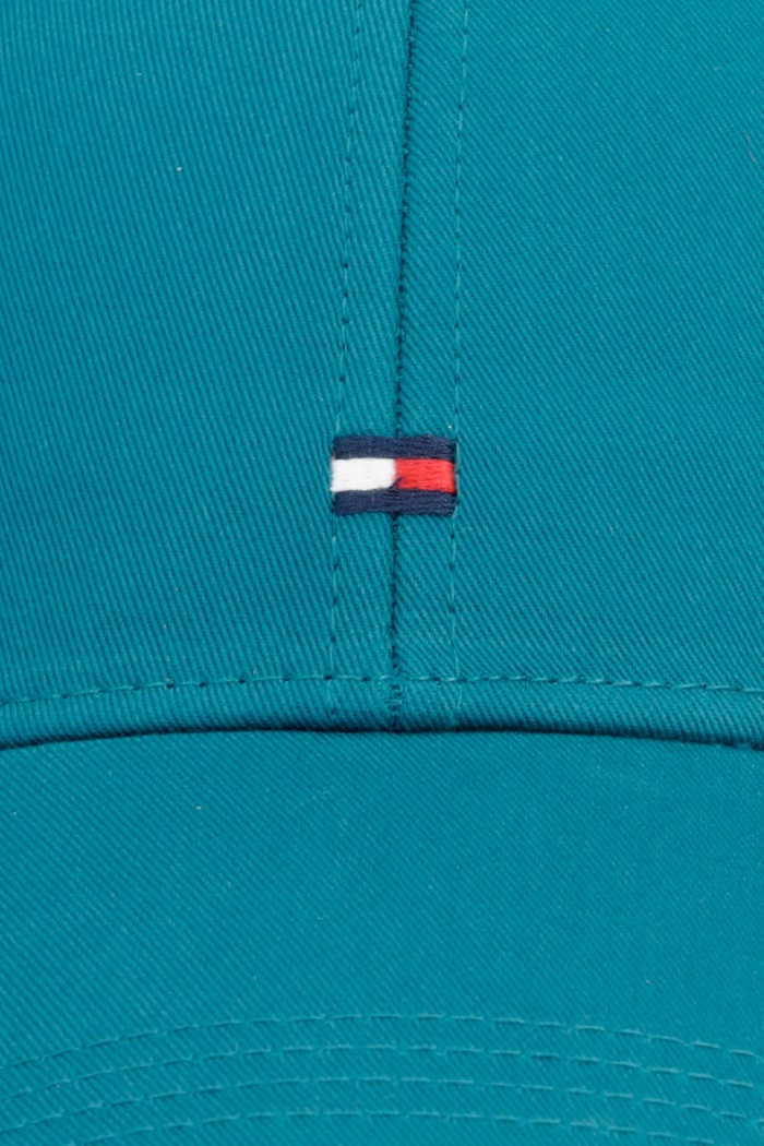Tommy Hilfiger καπέλο μπέιζμπολ ανδρικό βαμβακερό AM0AM13008 τιρκουάζ SS26
