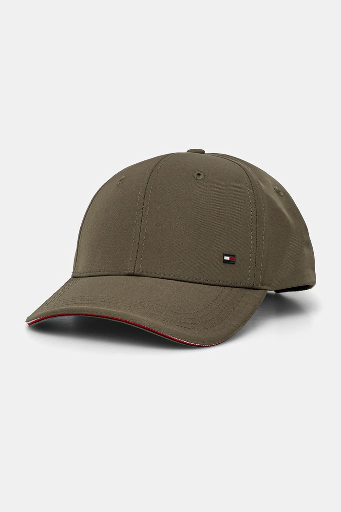Шапка с козирка Tommy Hilfiger други зелен AM0AM13336