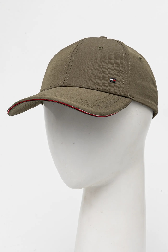 Шапка с козирка Tommy Hilfiger зелен AM0AM13336