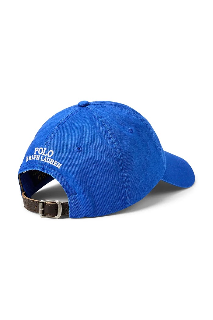 Polo Ralph Lauren czapka z daszkiem bawełniana 710957164 niebieski SS25