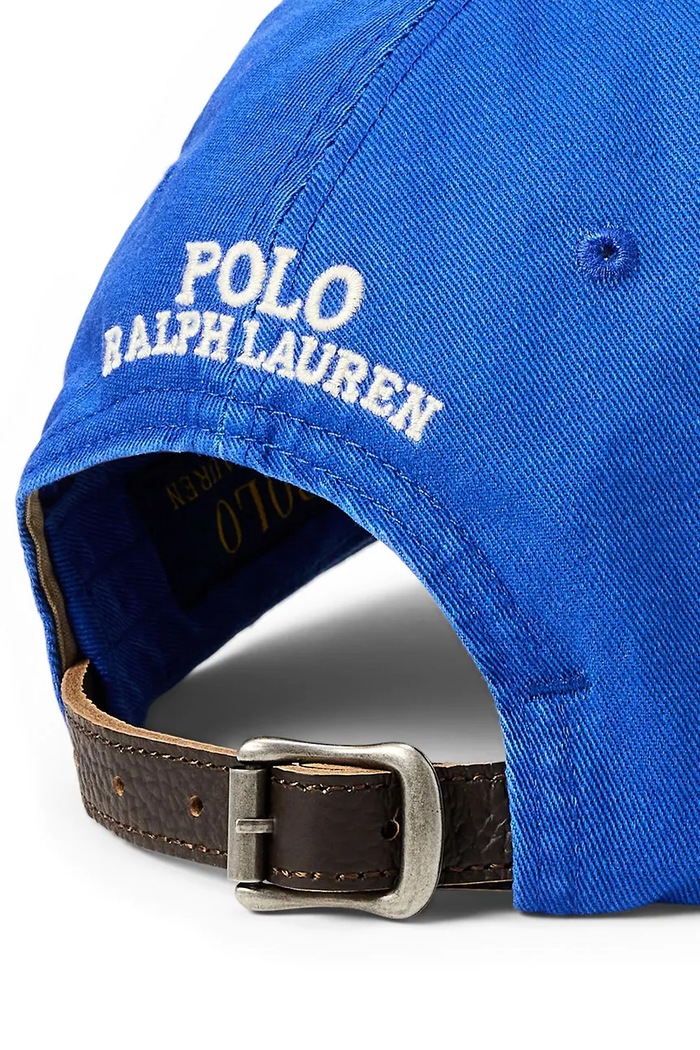 Akcesoria Polo Ralph Lauren czapka z daszkiem bawełniana 710957164 niebieski