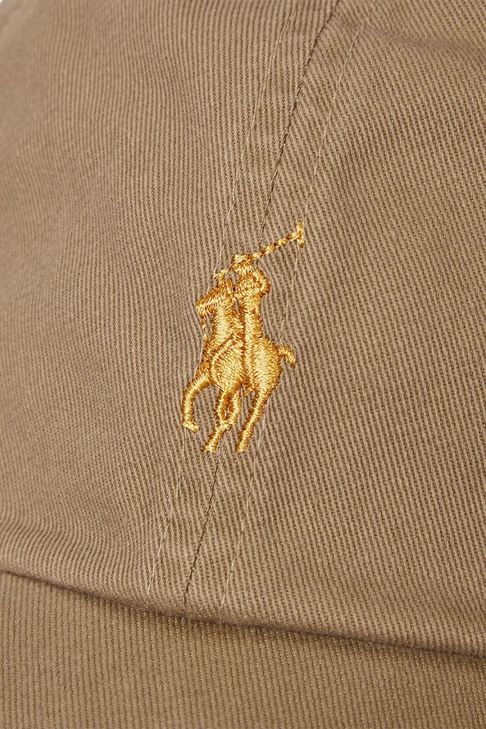 Doplňky Bavlněná baseballová čepice Polo Ralph Lauren 710961266 béžová