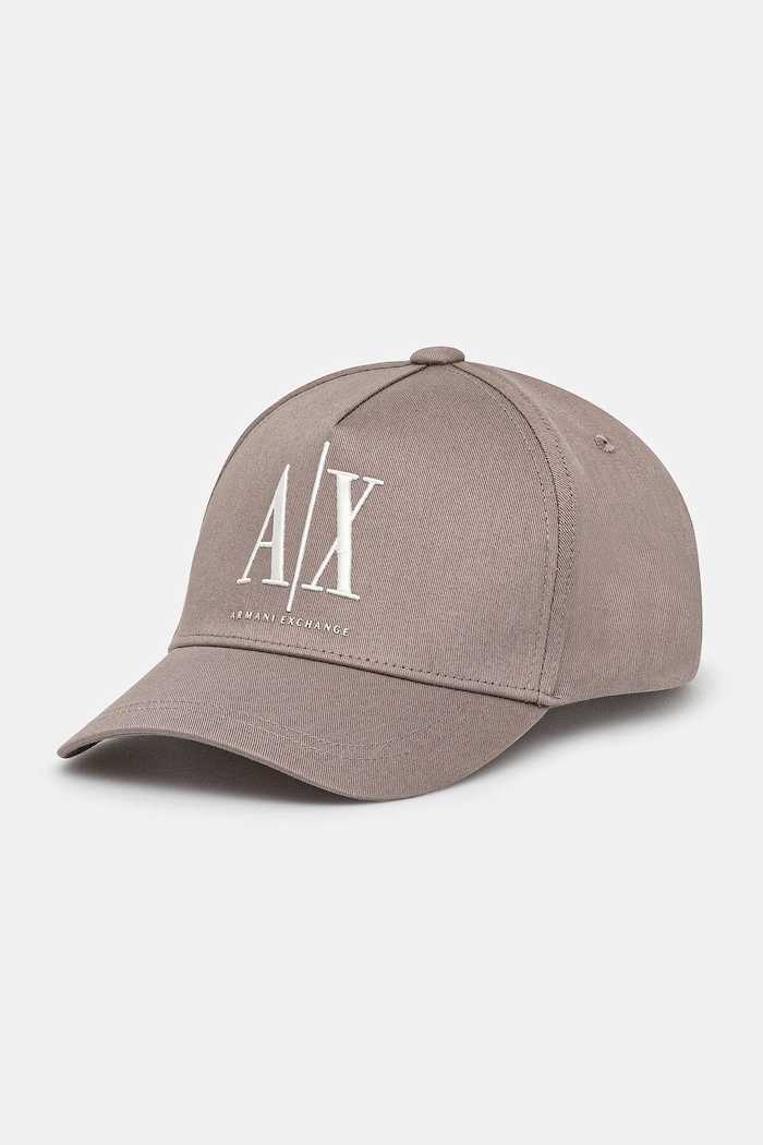 Bavlnená šiltovka Armani Exchange bavlna béžová XM000811.AF13343