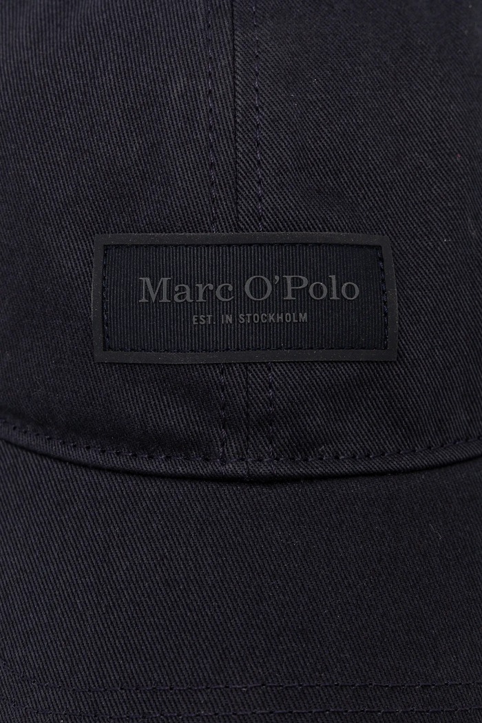 Bavlněná baseballová čepice Marc O'Polo 520803801008 námořnická modř SS25