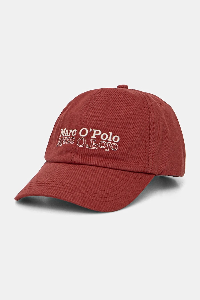 Хлопковая кепка Marc O'Polo аппликация красный 522803801014