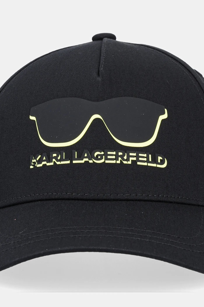 Karl Lagerfeld sapca 552123.805623 negru SS25