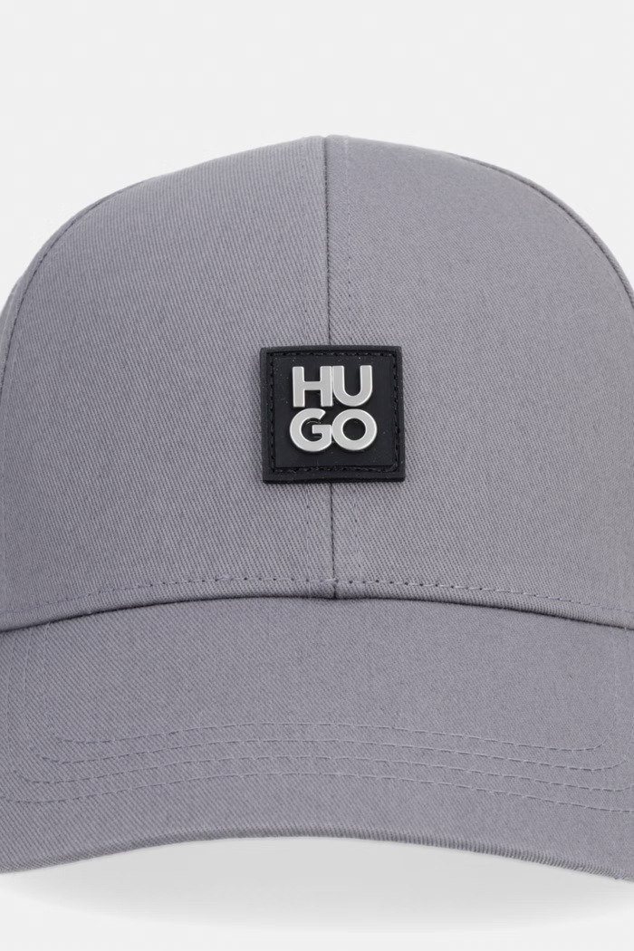 Кепка HUGO Jake-ME 50539554 сірий SS26