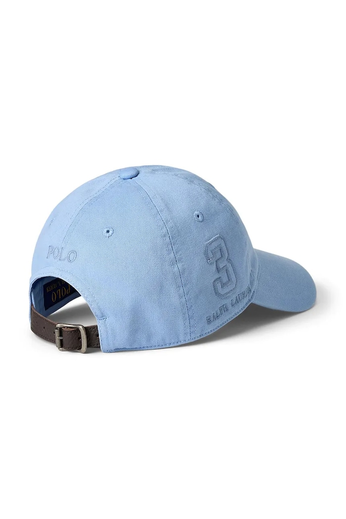 Bavlnená šiltovka Polo Ralph Lauren 710957159 modrá SS25