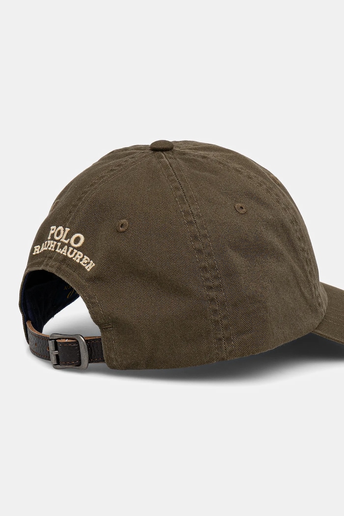 Dodaci Pamučna kapa sa šiltom Polo Ralph Lauren 710966835 zelena