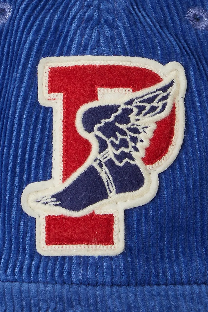 Akcesoria Polo Ralph Lauren czapka z daszkiem sztruksowa Cap 710963786 niebieski
