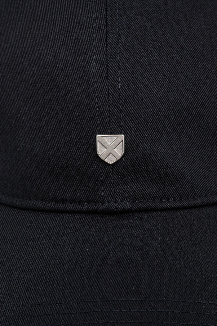 Barbour șapcă de baseball din bumbac Cascade Shield Cap MHA0902 bleumarin SS25