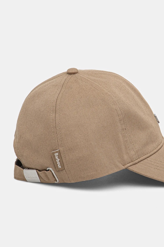 Accesorii Barbour Șapcă de baseball din bumbac Cascade Shield Cap MHA0902 bej