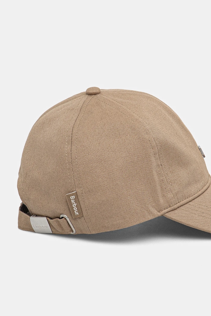Accesorii Barbour Șapcă de baseball din bumbac Cascade Shield Cap MHA0902 bej