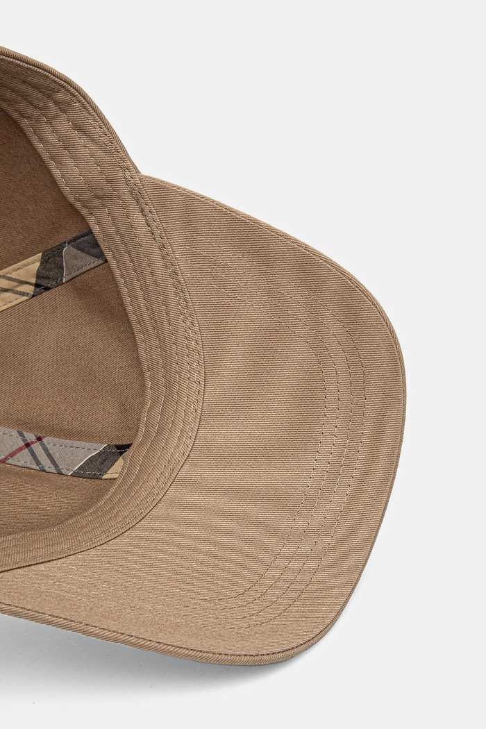 Șapcă de baseball din bumbac Cascade Shield Cap Barbour MHA0902 bej