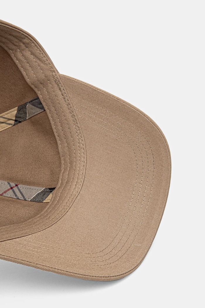 Șapcă de baseball din bumbac Cascade Shield Cap Barbour MHA0902 bej