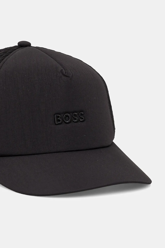 BOSS Orange Czapka z daszkiem 50539472 czarny SS25