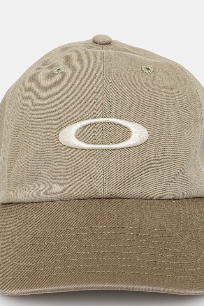 Oakley καπέλο με γείσο ανδρικό βαμβακερό FOS901220 πράσινο SS26
