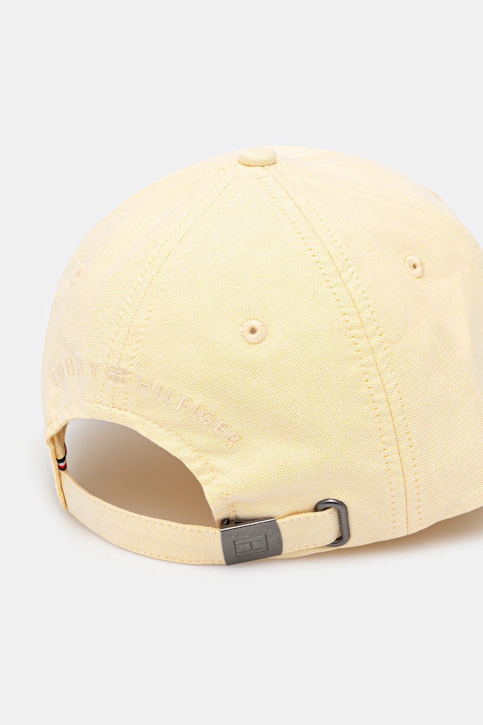 Kiegészítők Tommy Hilfiger pamut baseball sapka AM0AM13160 sárga