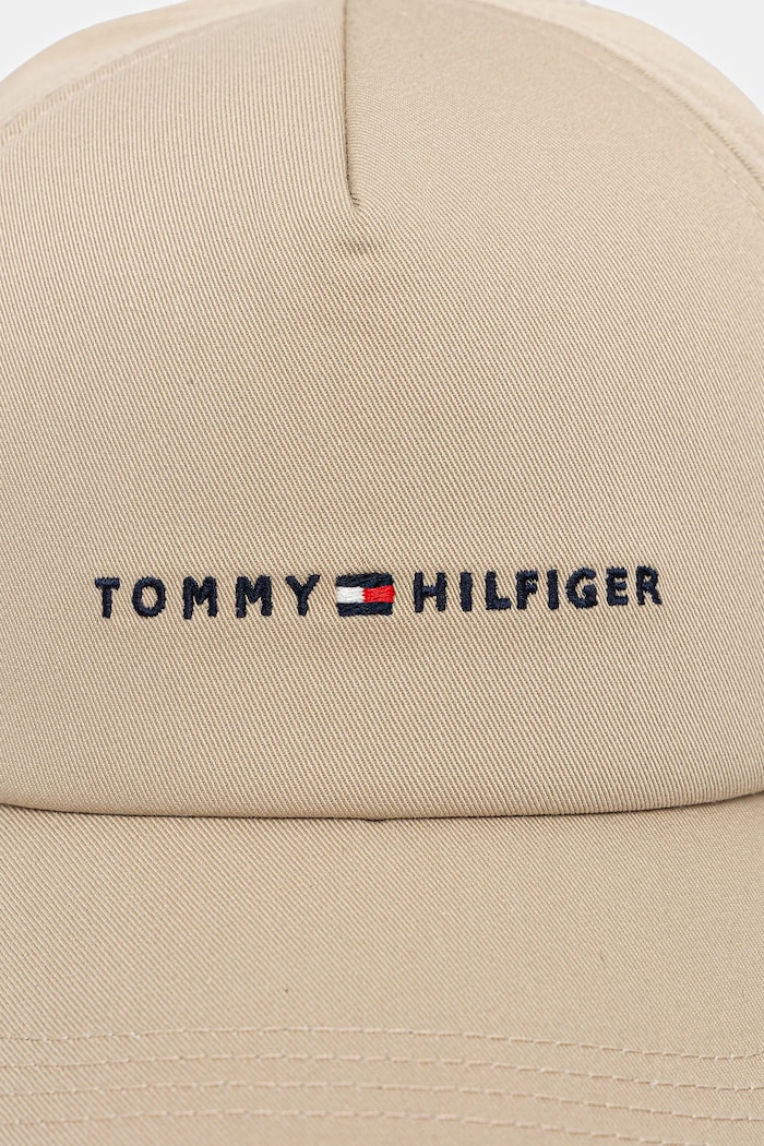 Tommy Hilfiger pamut baseball sapka AM0AM13162 bézs SS25