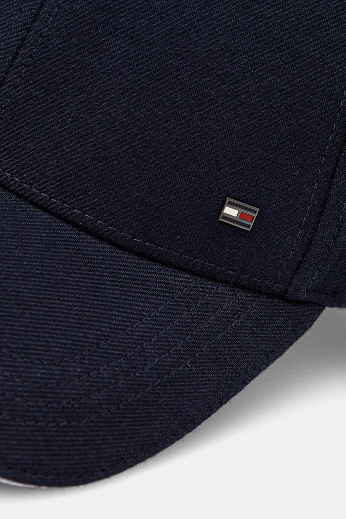 Βαμβακερό καπέλο του μπέιζμπολ Tommy Hilfiger AM0AM13164 σκούρο μπλε SS25