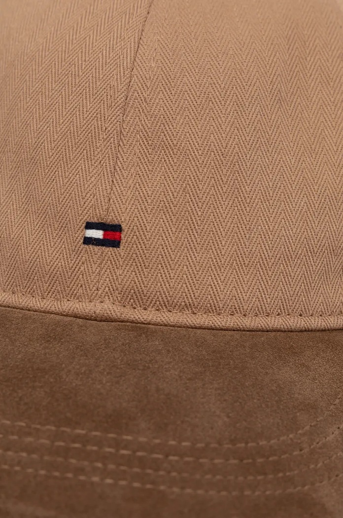 Accesorii Tommy Hilfiger șapcă de baseball din bumbac AM0AM13385 maro
