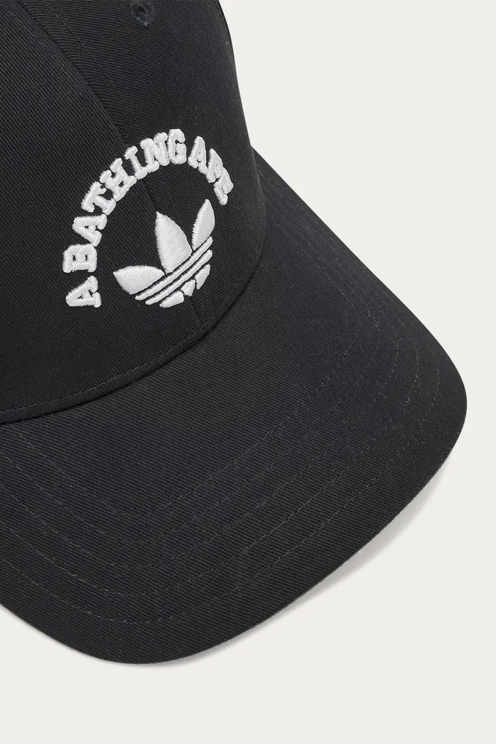 adidas Originals x BAPE SSTR PACK cotton baseball cap black color with an application JN7122 JN7122