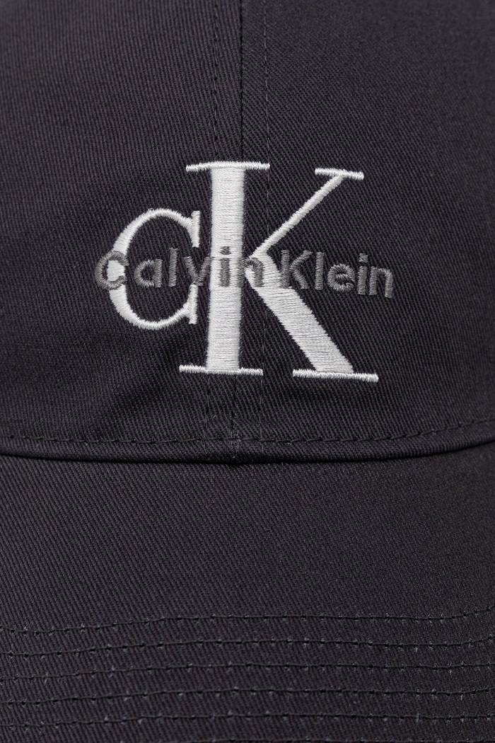Calvin Klein καπέλο με γείσο ανδρικό βαμβακερό LV04G5004G σκούρο μπλε SS26