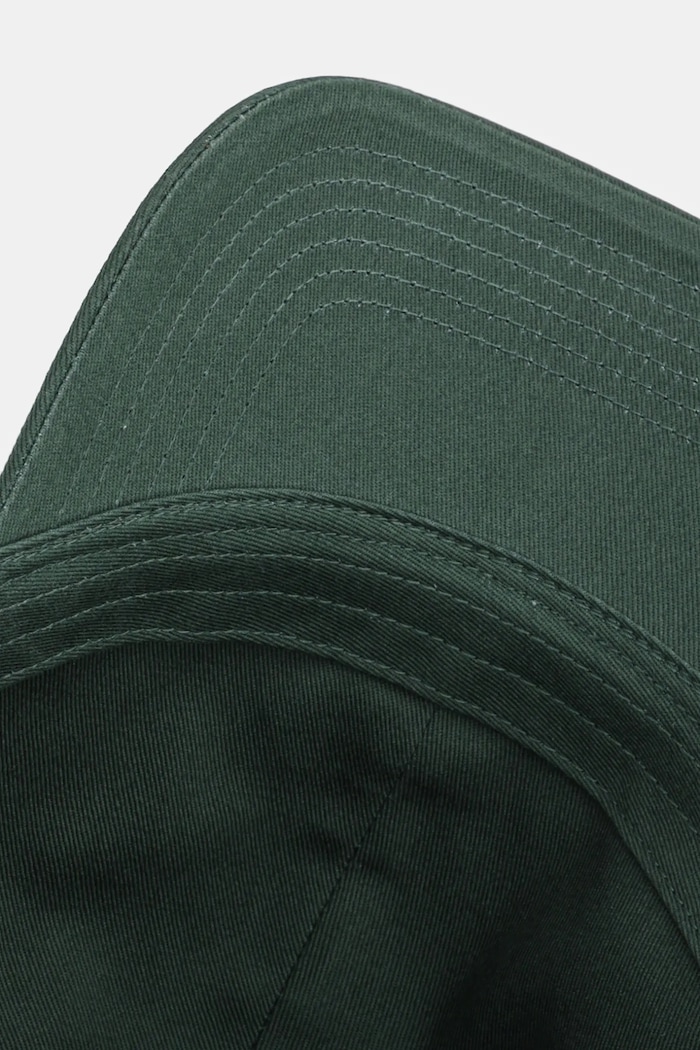 Calvin Klein czapka z daszkiem męska bawełniana zielony LV04G5004G