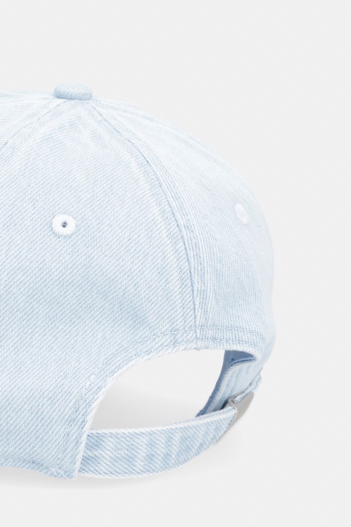 Doplnky Calvin Klein bejzbalová čiapka pánska rifľová LV04G5007G modrá
