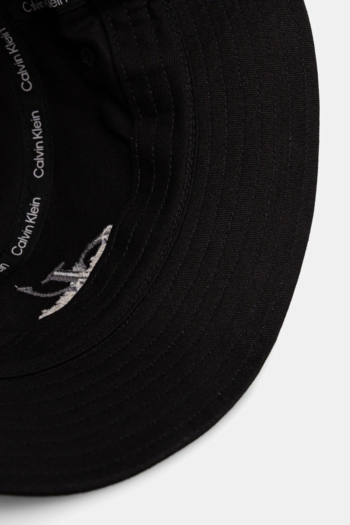 Calvin Klein Jeans καπέλο bucket ανδρικό βαμβακερό μαύρο LV04G5020G