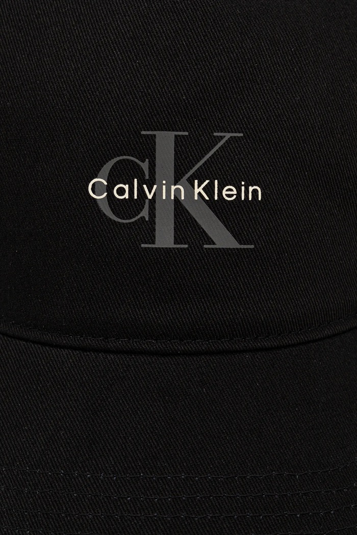 Calvin Klein Jeans czapka z daszkiem bawełniana LV04G5032G czarny SS25