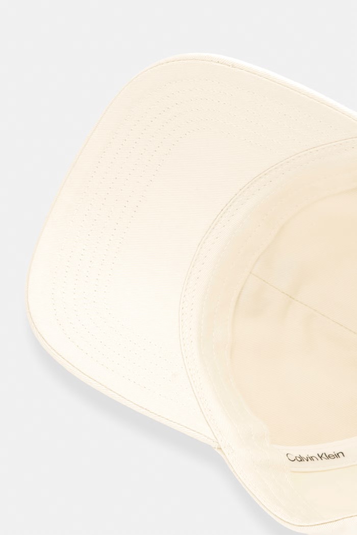 Doplnky Calvin Klein čiapka so šiltom pánska bavlnená LV04G5002G béžová