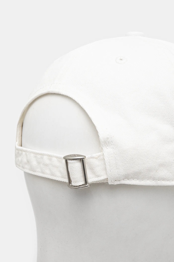 Kiegészítők Drôle de Monsieur pamut baseball sapka La Casquette D Miroir G.CP169.CO138.WT fehér