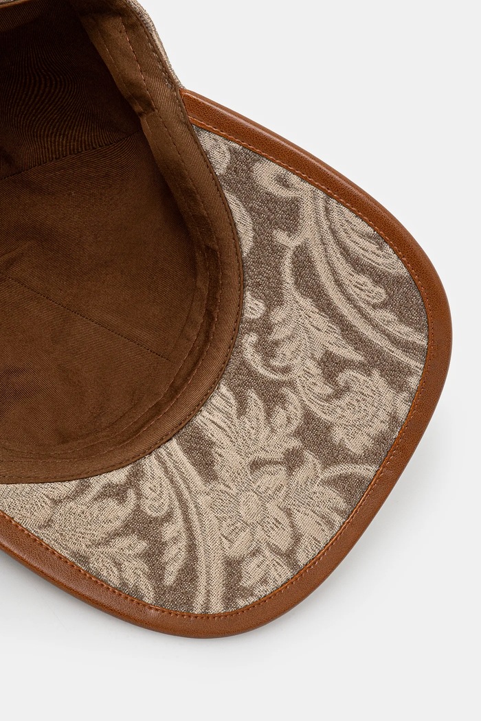 Šiltovka Drôle de Monsieur La Casquette Jacquard béžová G.CP166.VI014.BG