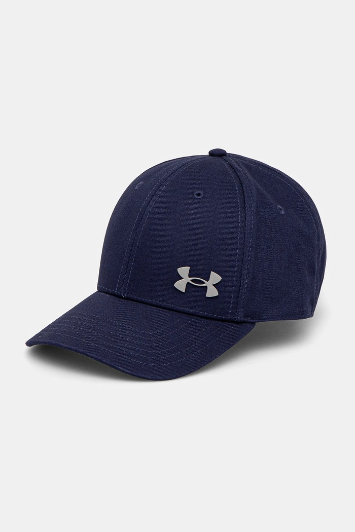 Under Armour čiapka so šiltom pánska bavlnená bavlna tmavomodrá 1389695