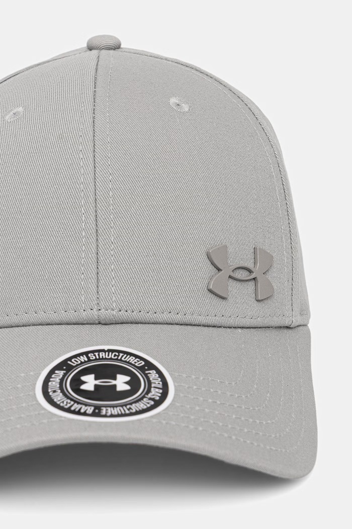 Under Armour καπέλο με γείσο ανδρικό βαμβακερό 1389695 πράσινο SS26