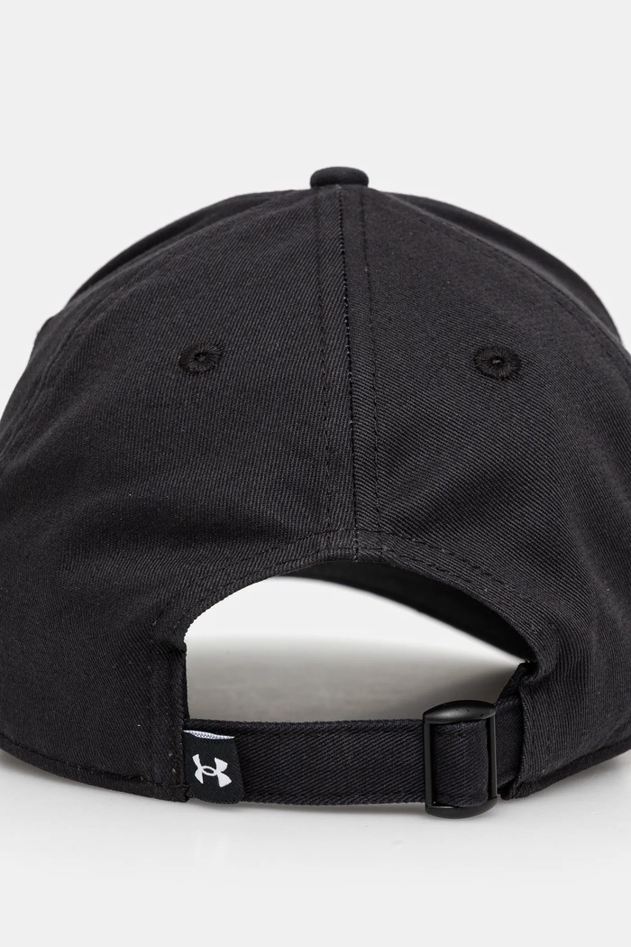 Under Armour шапка с козирка мъжка от памук 1389695 черен SS26