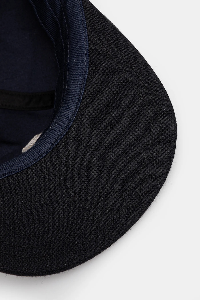 Visvim gyapjú siltes sapka Honus Cap sötétkék 125103003011