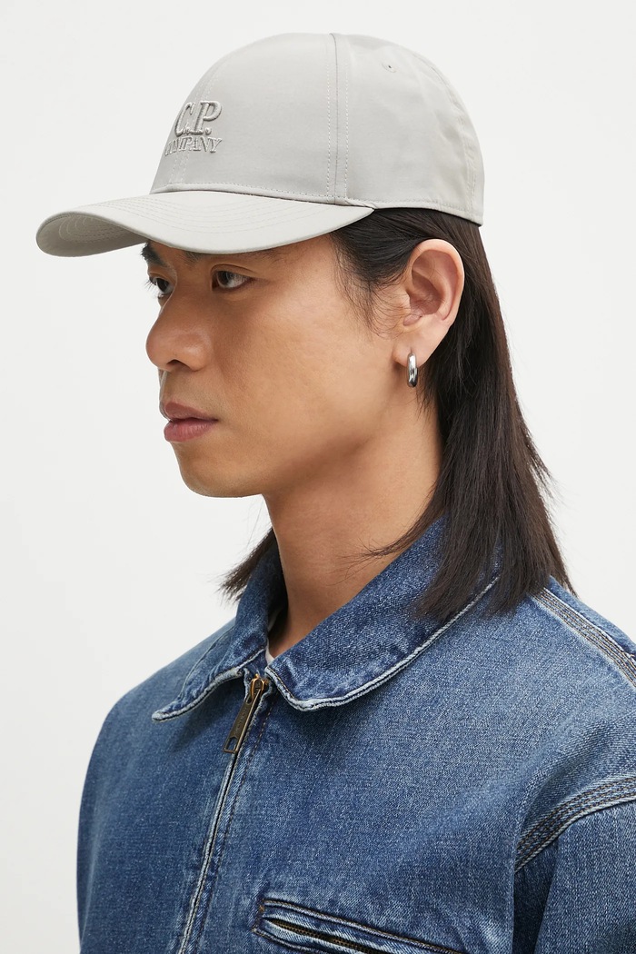 C.P. Company baseball cap 18CMAC147A005904A green AW25