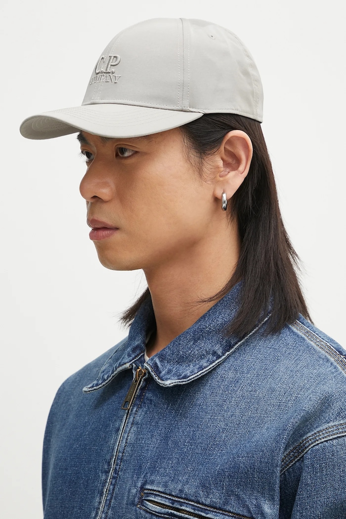 C.P. Company baseball cap 18CMAC147A005904A green AW25