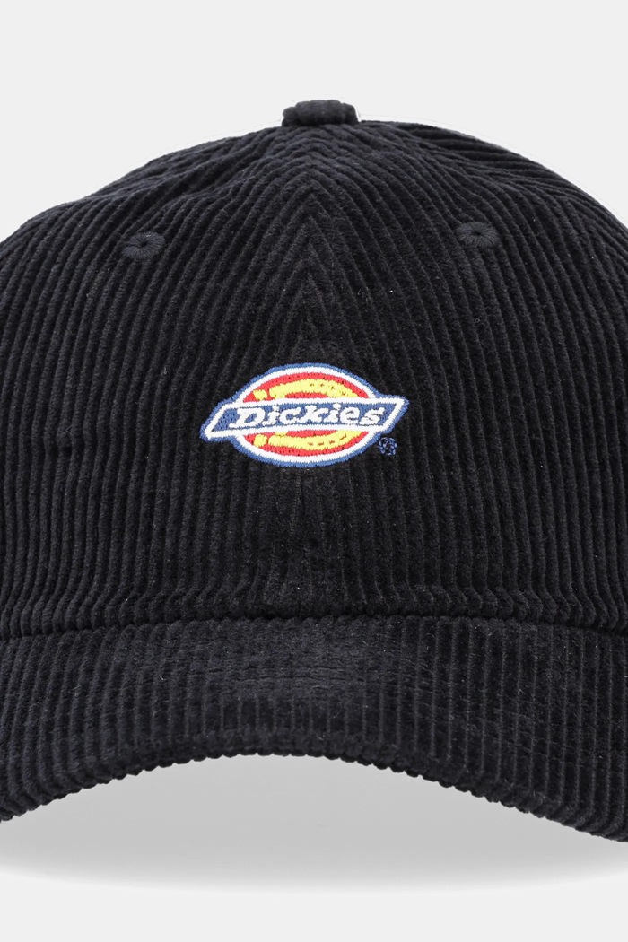 Manšestrová kšiltovka Dickies DK0A4ZAYBLK1 černá SS25