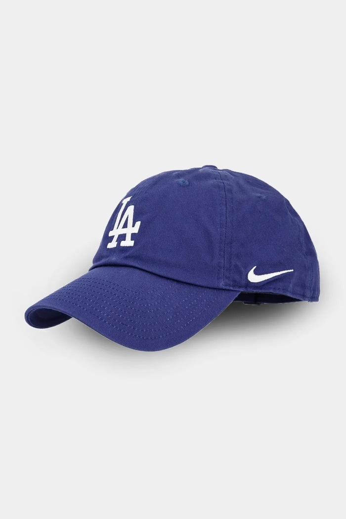 Bavlněná baseballová čepice Nike Los Angeles Dodgers bavlna modrá NB01.4EU.LD.BEK