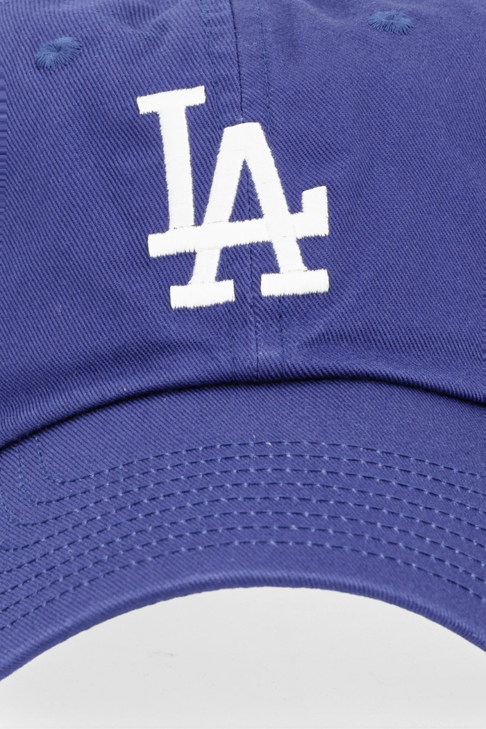 Bavlněná baseballová čepice Nike Los Angeles Dodgers NB01.4EU.LD.BEK modrá SS25