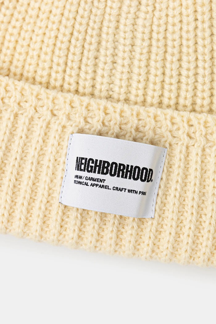 Doplnky Čiapka s prímesou vlny NEIGHBORHOOD Jp Beanie 242FUNH.HT01 béžová