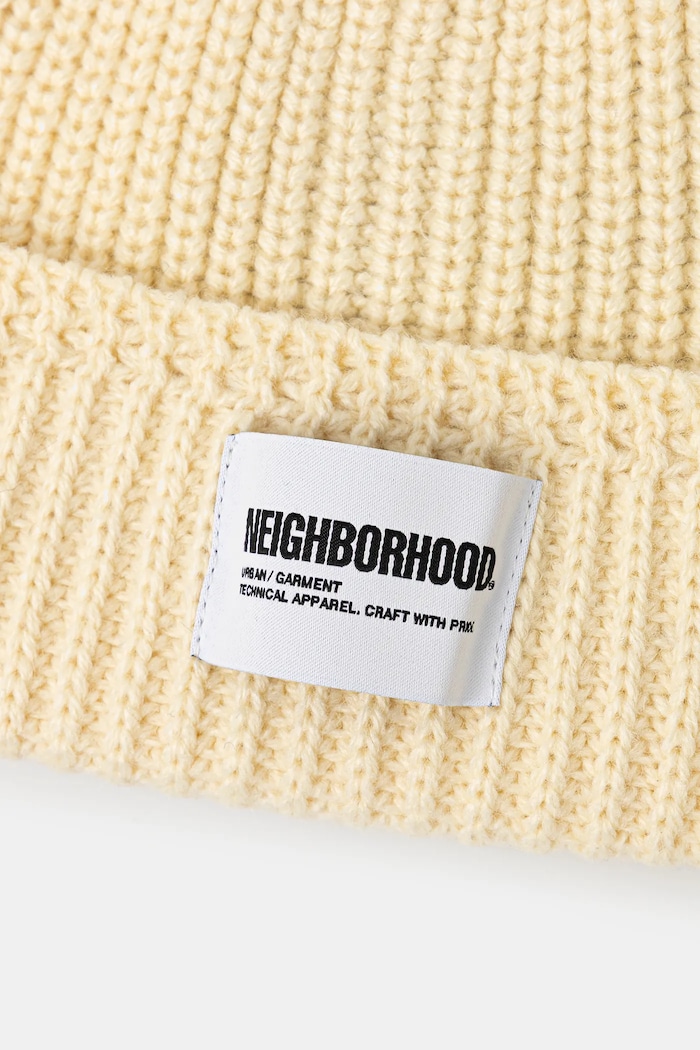 Doplnky Čiapka s prímesou vlny NEIGHBORHOOD Jp Beanie 242FUNH.HT01 béžová