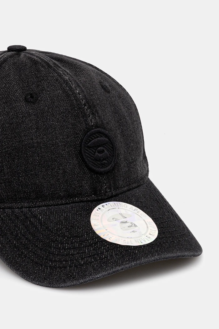 AAPE czapka z daszkiem Now AAPCPM5313XXO czarny SS25