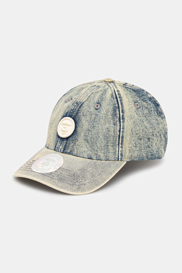 Кепка AAPE Now гладкий блакитний AAPCPM5313XAO