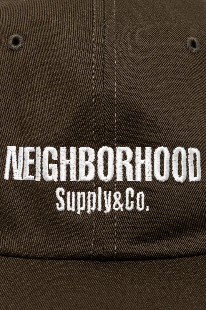Pamučna kapa sa šiltom NEIGHBORHOOD Dad Cap-1 251YGNH.HT03 zelena SS25